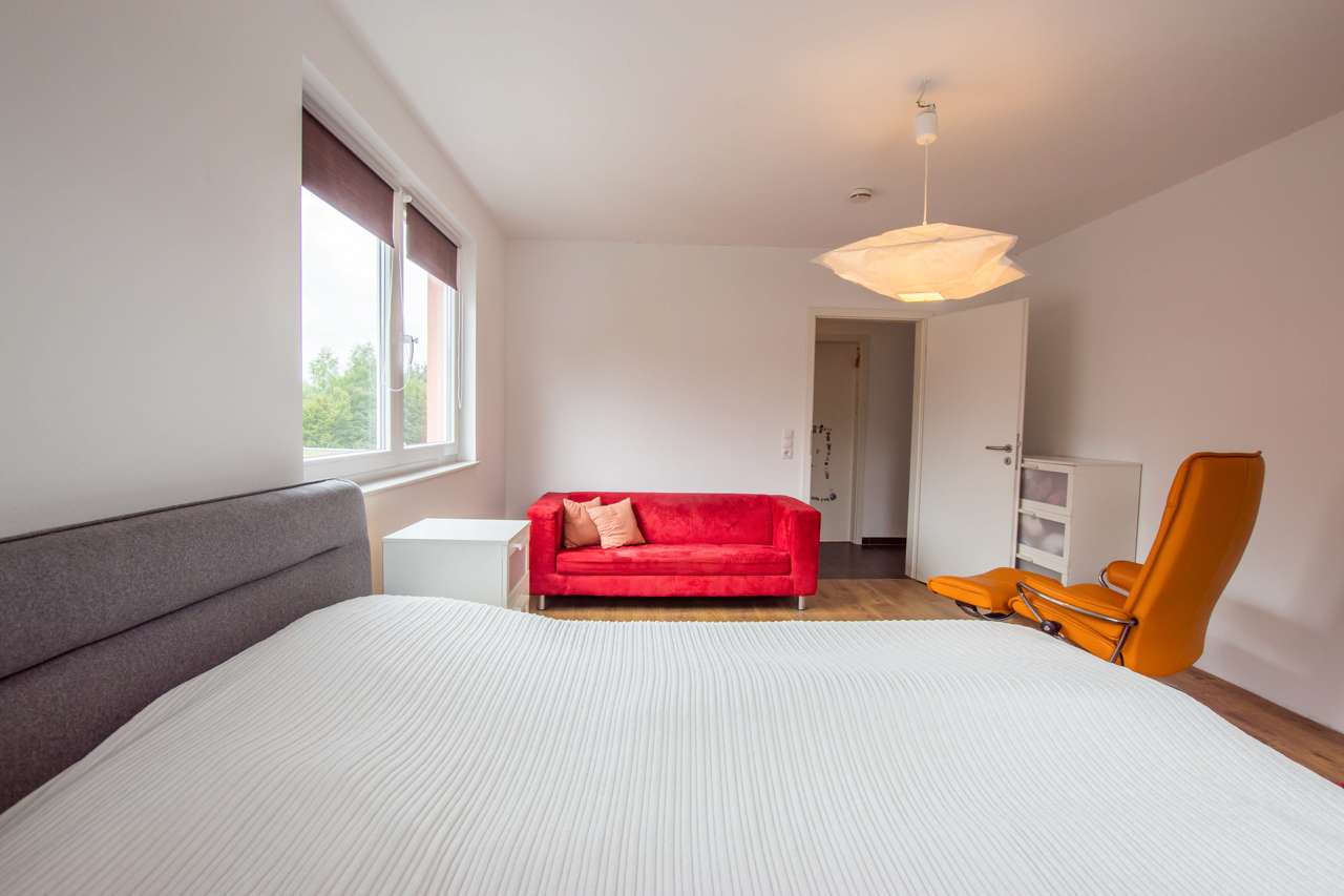 Schlafzimmer.